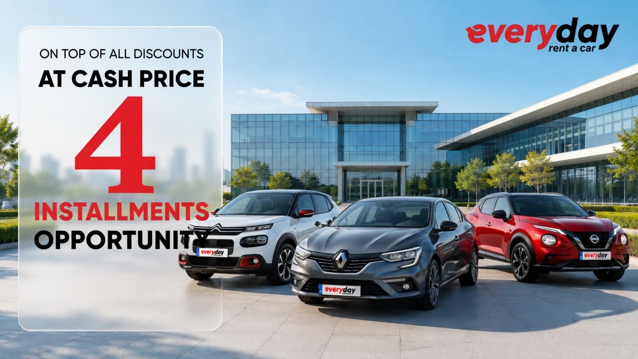 Up to 4 Months Installments at Cash Price on Top of All Discounts