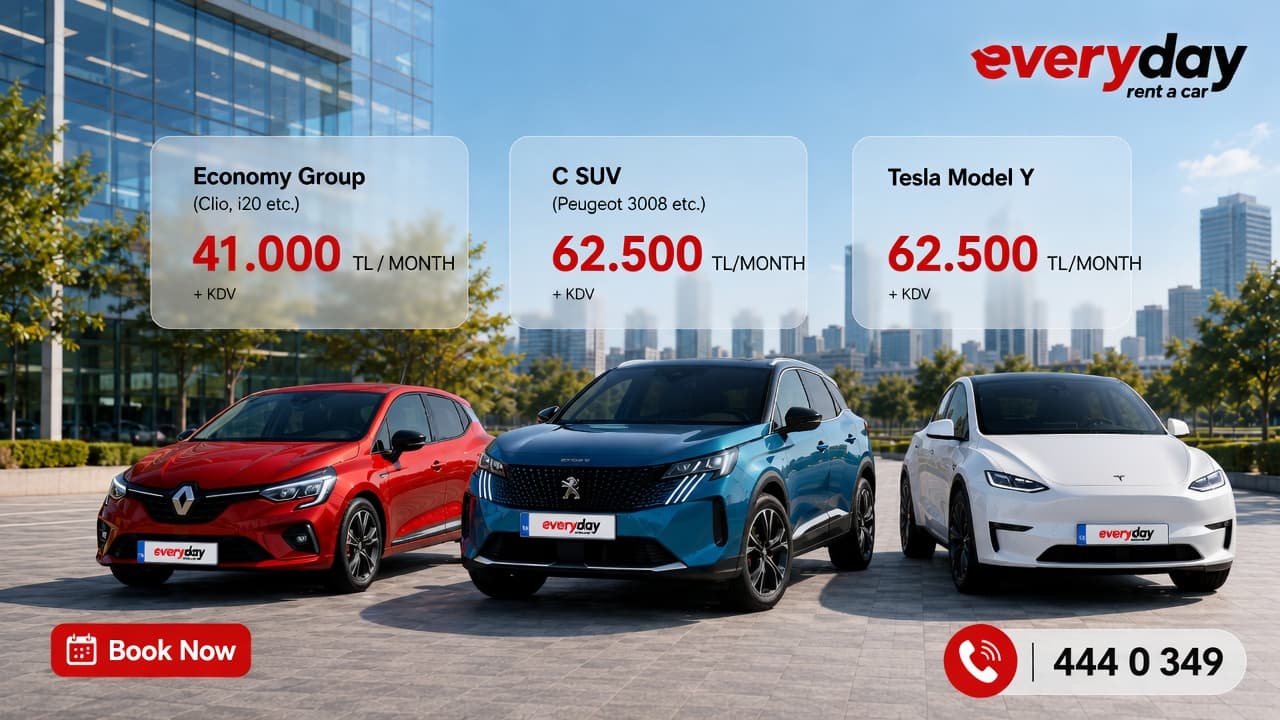 Fixed Price Up to 6 Months on Monthly Car Rental
